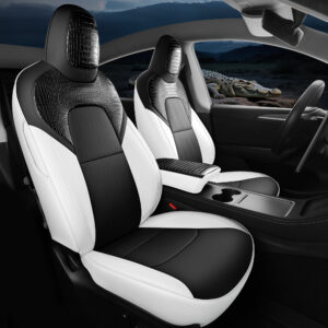 特斯拉Y 20-24 鳄鱼皮 黑白